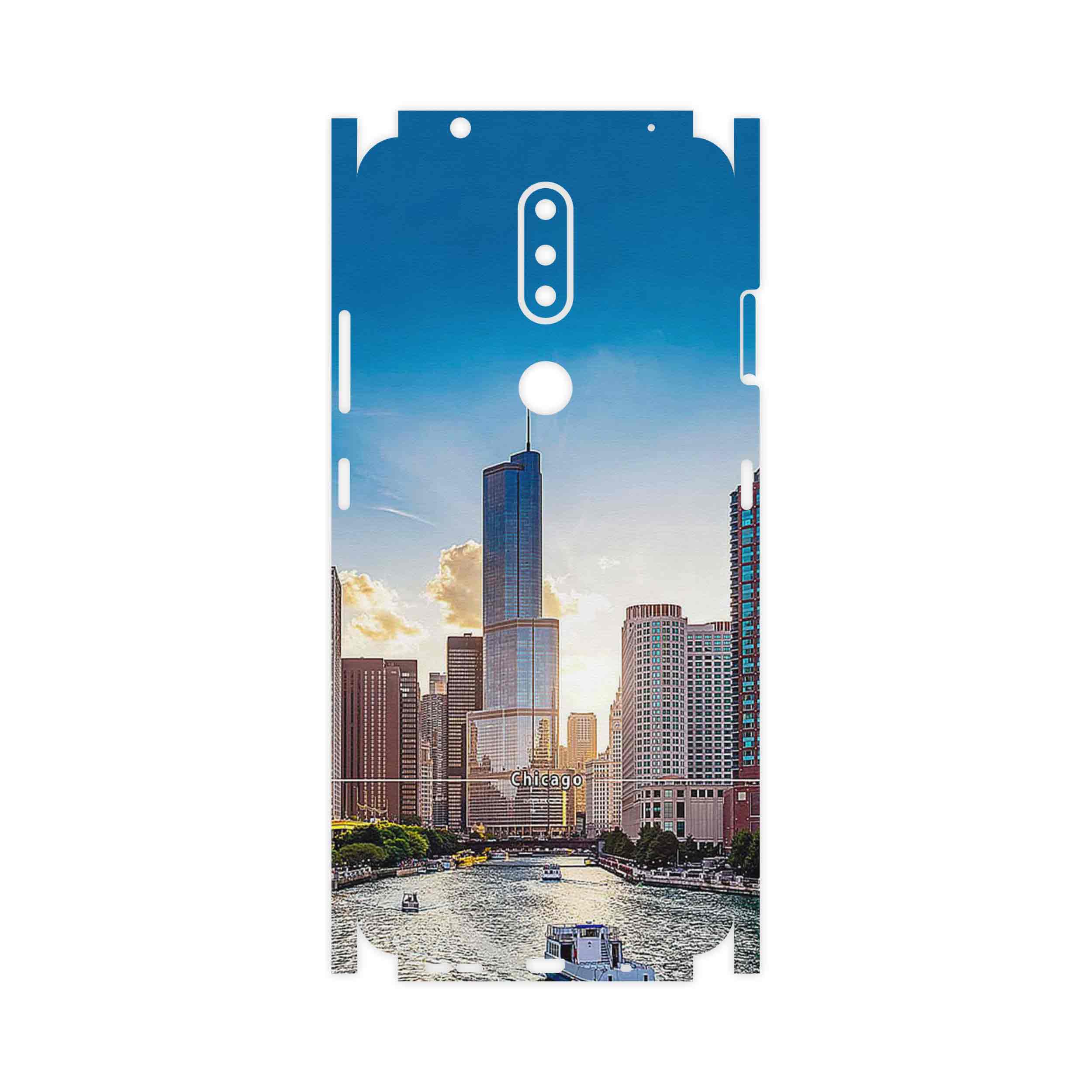 برچسب پوششی ماهوت مدل City of Chicago-FullSkin مناسب برای گوشی موبایل نوکیا 24