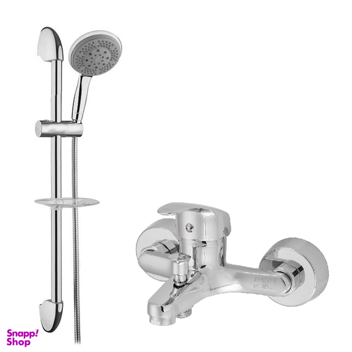 شیر حمام فاخته مدل ماهان به همراه علم دوش کد KOROM