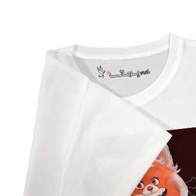 تی شرت بچگانه پرمانه طرح turning red کد pmt.3084