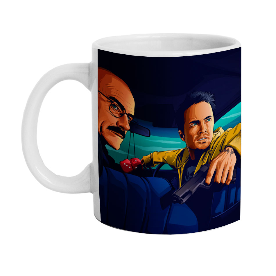 ماگ دارلی طرح بریکینگ بد مدل M1237