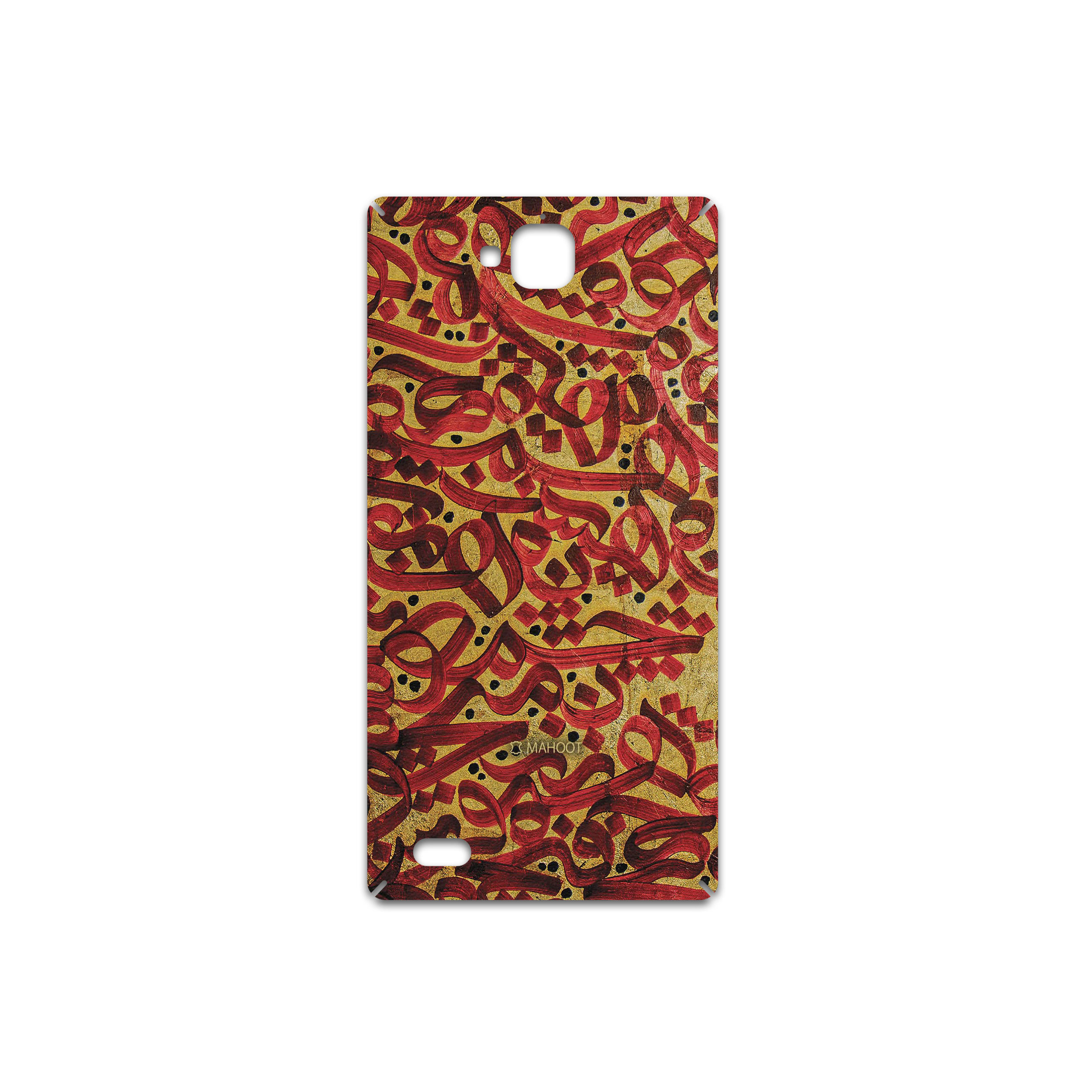 برچسب پوششی ماهوت مدل Nastaliq-6 مناسب برای گوشی موبایل آنر 3C