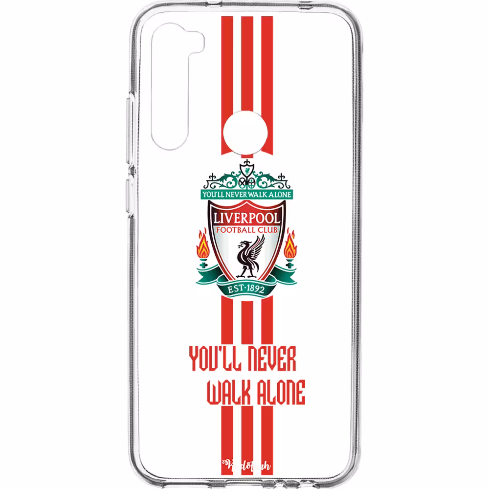 کاور طرح Liverpool مناسب برای گوشی موبایل شیائومی Redmi Note 8