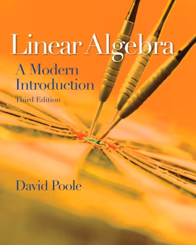 خرید و دانلود نسخه کامل کتاب Linear Algebra: A Modern Introduction