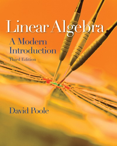 خرید و دانلود نسخه کامل کتاب Linear Algebra: A Modern Introduction