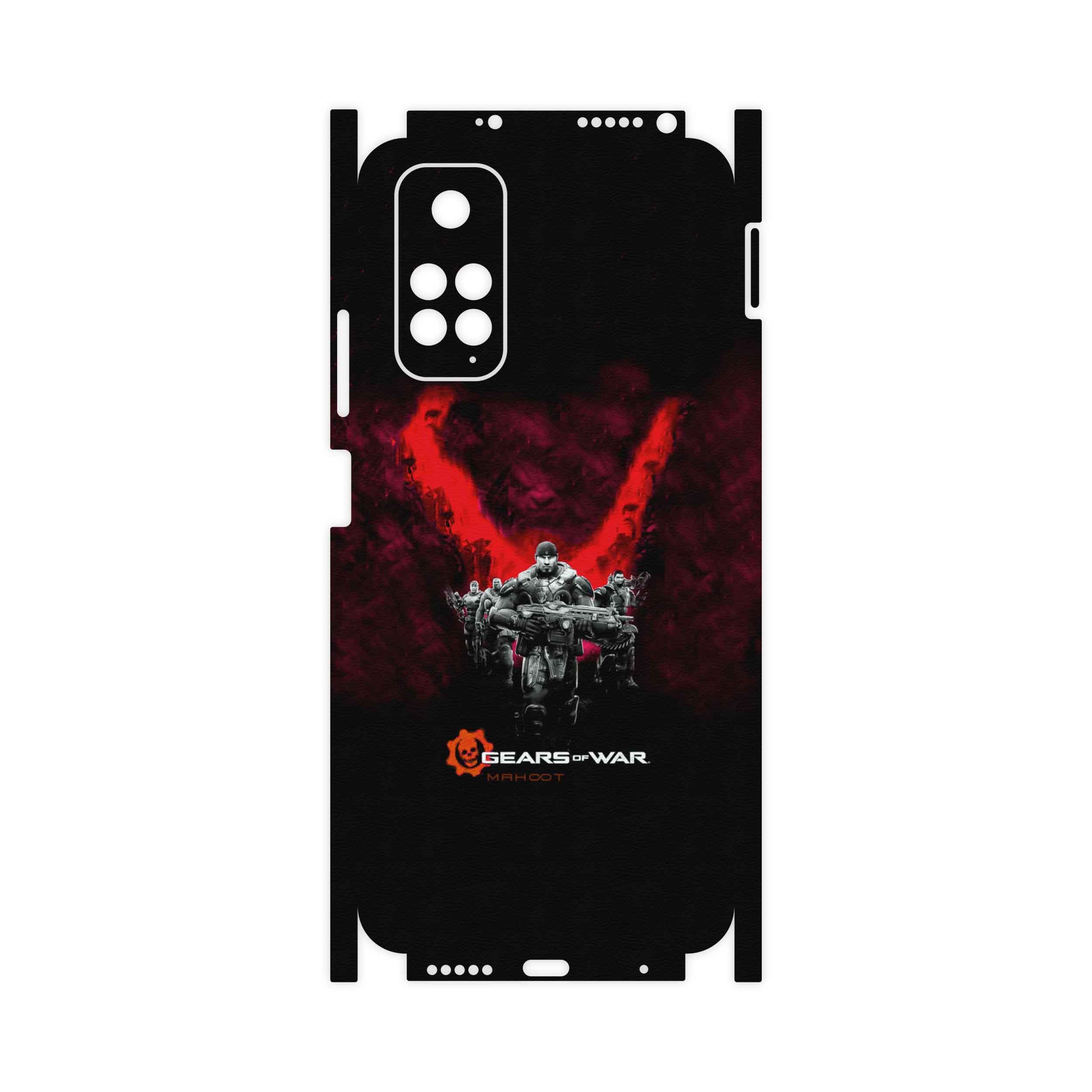 برچسب پوششی ماهوت مدل Gears-Of-War-Game-FullSkin مناسب برای گوشی موبایل شیائومی Redmi Note 11