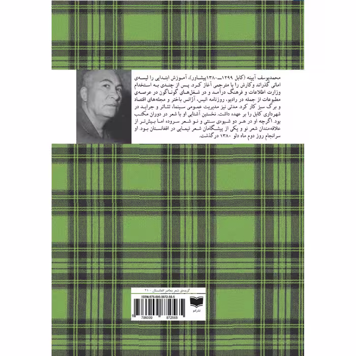 کتاب بهار کابل اثر یوسف آیینه نشر آمو