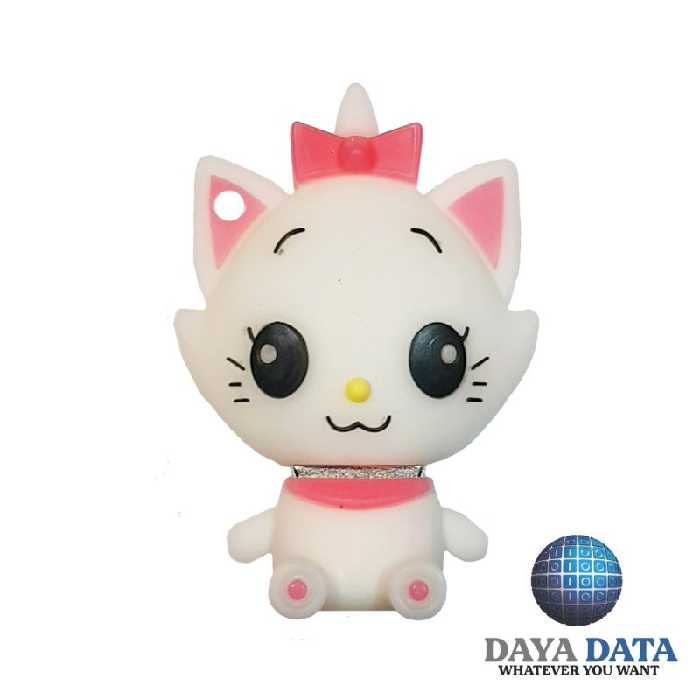 فلش مموری فانتزی  دایا  دیتا  طرح  گربه ملوس  مدلPF1092-7 ظرفیت128GB -USB2 