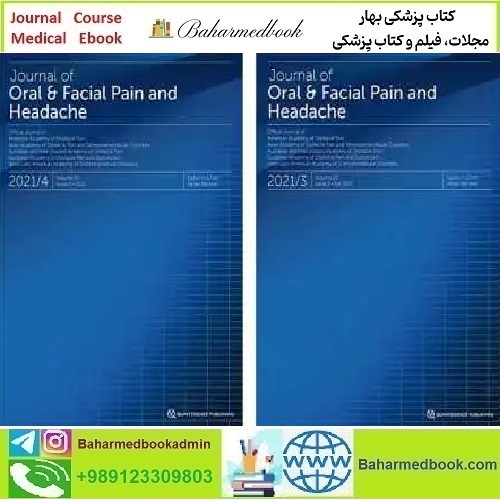 Journal of Oral & Facial Pain & Headache 2024 Full Archives