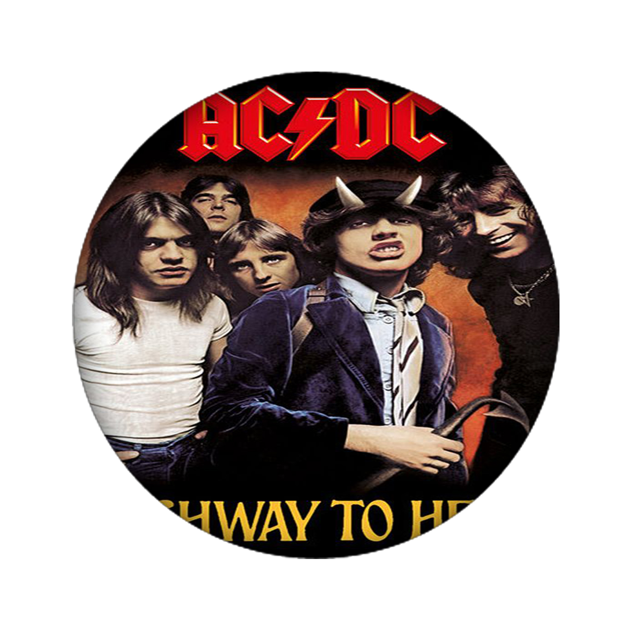 زیر لیوانی مدل ac dc کد 1297