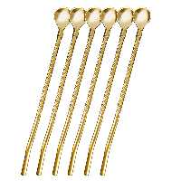 قاشق شربت خوری مدل فروزِن بسته 6 عددی 