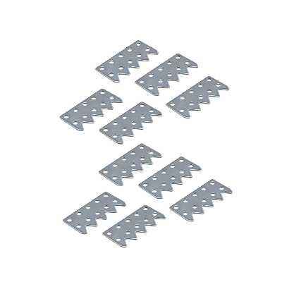 سازه رباتیک مدل صفحه خاکبردار بسته 10 عددی