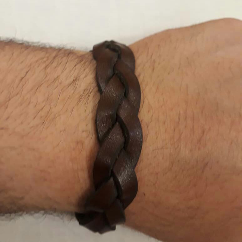 دست بند چرم گاو