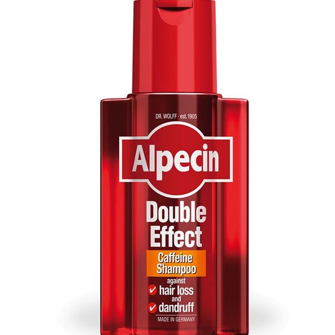شامپو ضد ریزش و ضد شوره آلپسین دابل افکت 200 میلی لیتر Alpecin
