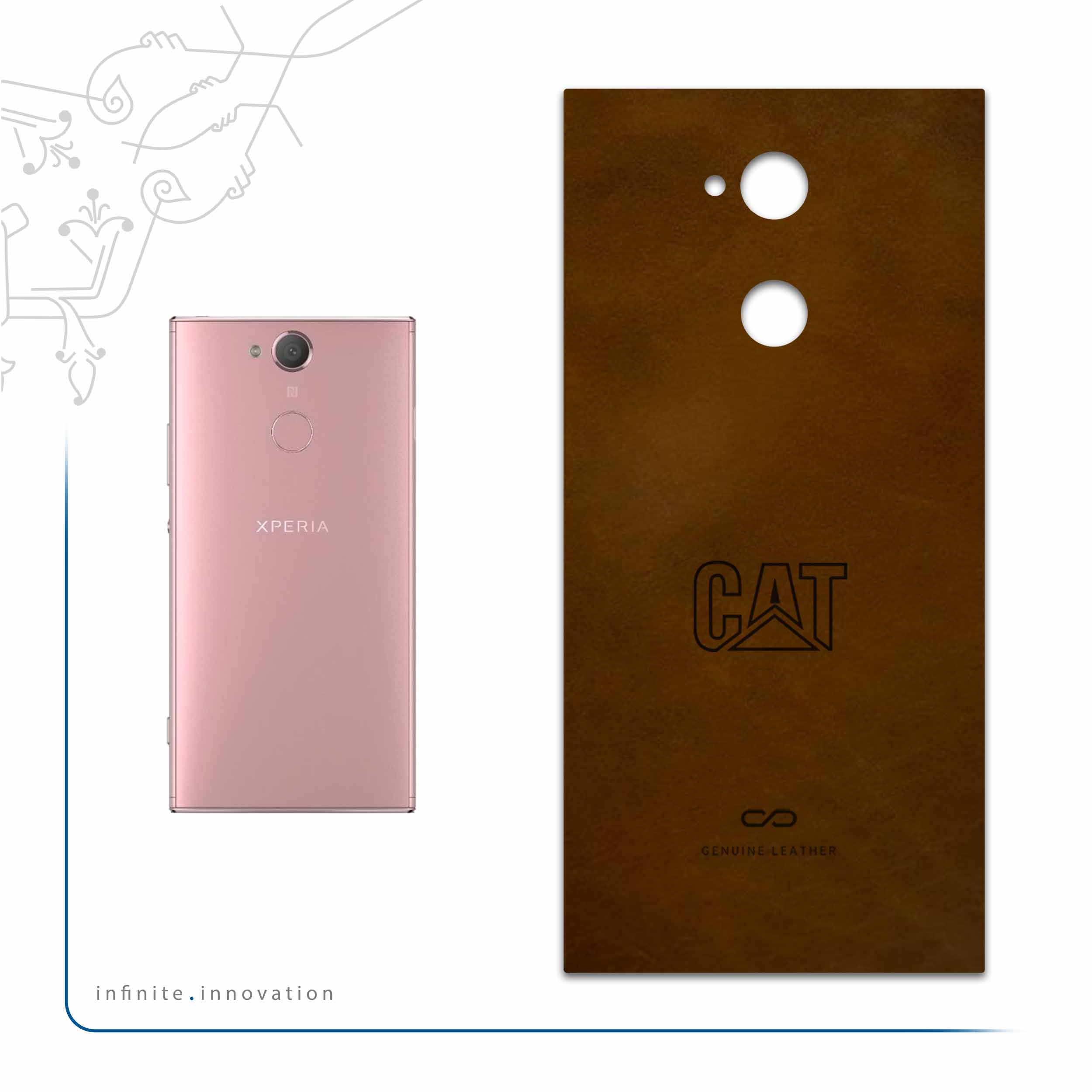 برچسب پوششی ماهوت مدل BFL-CAT مناسب برای گوشی موبایل سونی Xperia XA2 Ultra