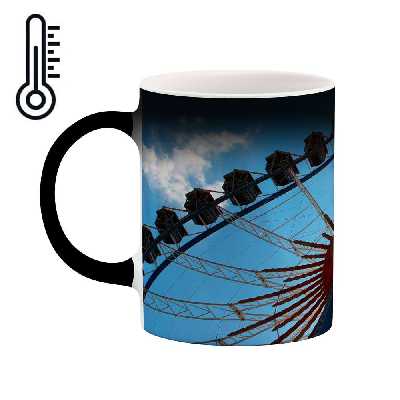 ماگ حرارتی کاکتی طرح شهر مدل mgh13455