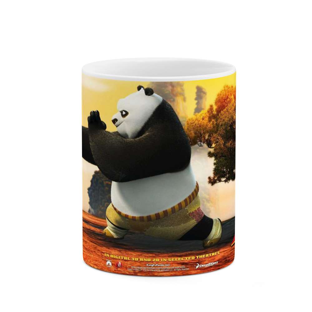 ماگ طرح پاندای کونگ فو کار  مدل mgp13336