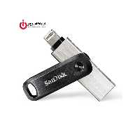 فلش مموری OTG USB3.0 Lightning سن دیسک مدل SDIX70N ظرفیت 64 گیگابایت