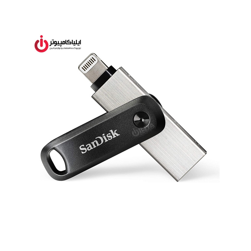 فلش مموری OTG USB3.0 Lightning سن دیسک مدل SDIX70N ظرفیت 64 گیگابایت