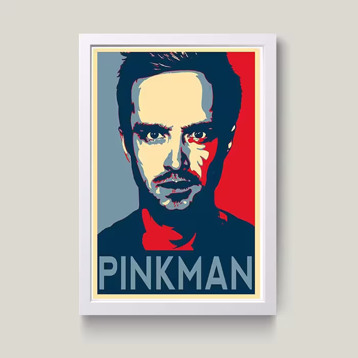 تابلو مدل Pinkman کد G152-13