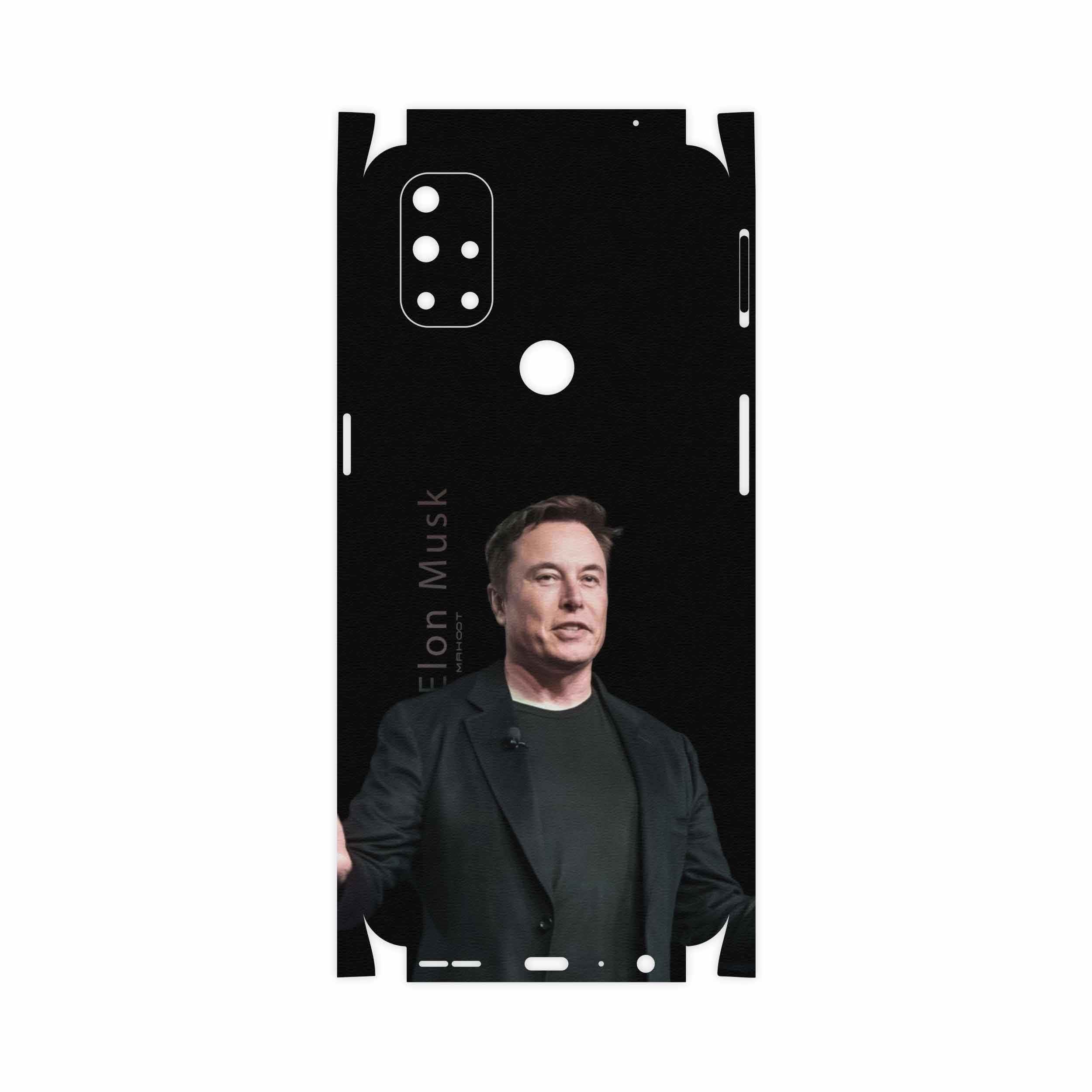 برچسب پوششی ماهوت مدل Elon-Musk-FullSkin مناسب برای گوشی موبایل وان پلاس Nord N10 5G