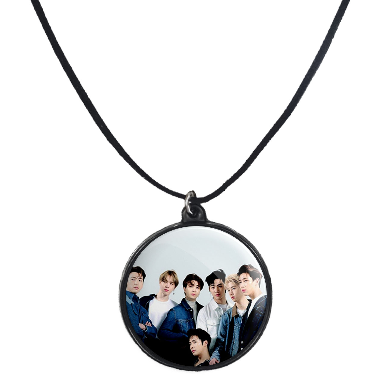 گردنبند پرمانه طرح GOT7 کد pmb.19119 مدل دو طرفه