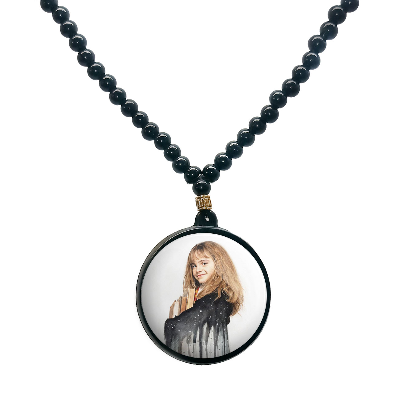 گردنبند پرمانه طرح Harry Potter کد pmd.23979 مدل دو طرفه