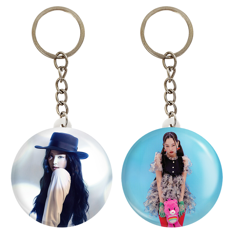 جاکلیدی خندالو مدل جنی گروه بلک پینک کد 35883589 مجموعه 2 عددی