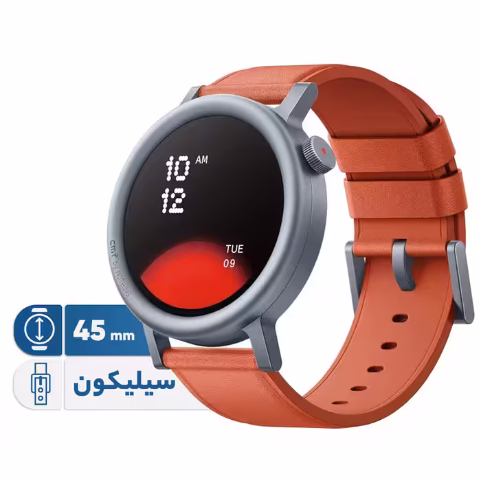 ساعت هوشمند 45 میلی‌متری ناتینگ مدل CMF Watch Pro 2 با بند سیلیکونی | کالا مکس