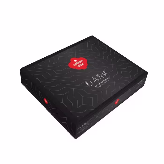 سرویس ملحفه کاتن باکس مدل dark دو نفره 4 تکه