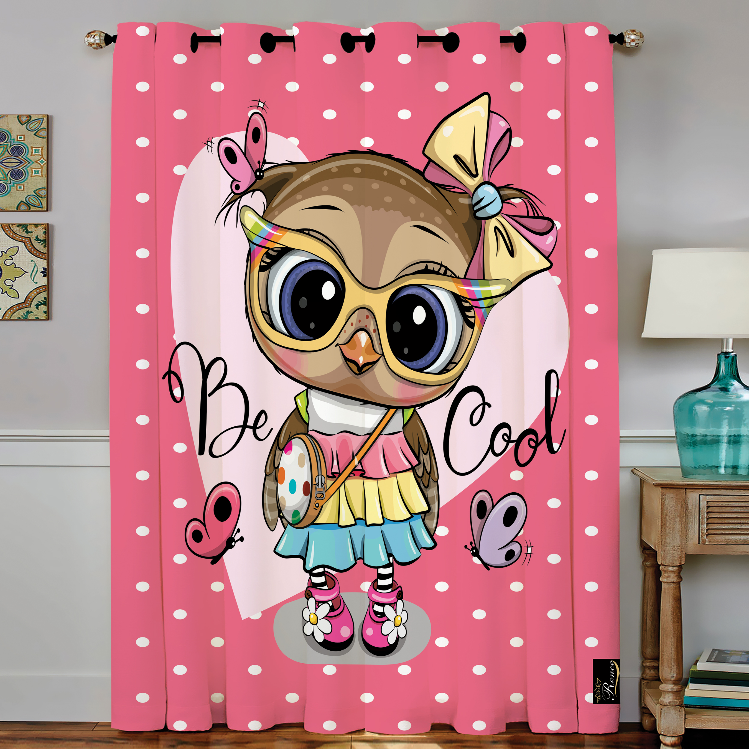 پرده کد C4-50614 سایز 190x140 سانتی متر 