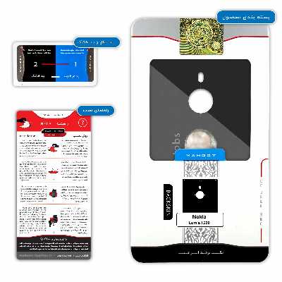 برچسب پوششی ماهوت مدل Steve Jobs مناسب برای گوشی موبایل نوکیا Lumia 1520