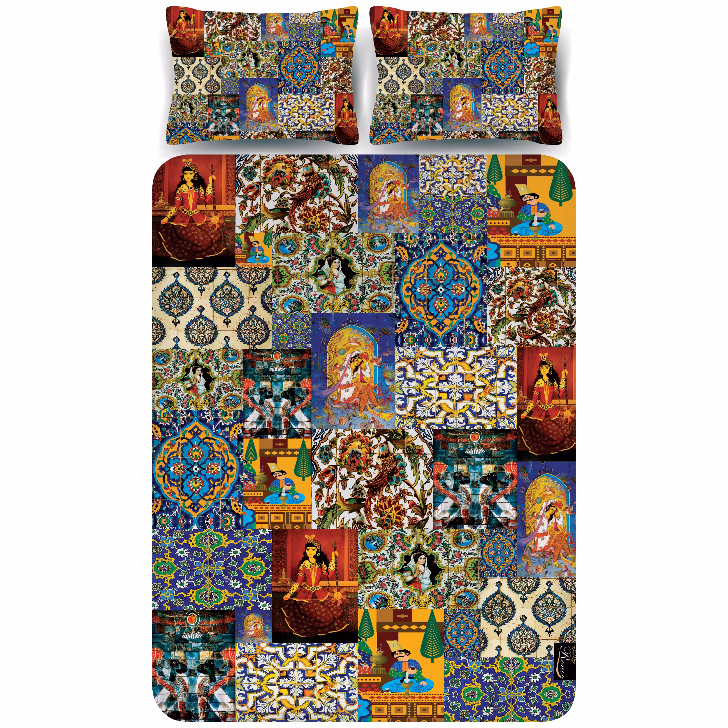 سرویس ملحفه مدل B1-10132 یک نفره 3 تکه