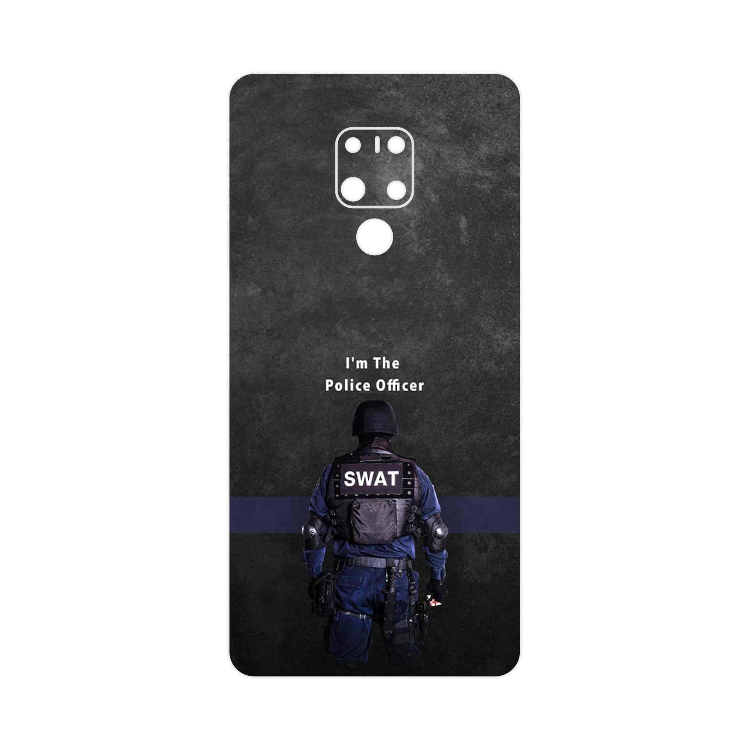 برچسب پوششی ماهوت مدل Police Officer مناسب برای گوشی موبایل هوآوی Mate 20 X