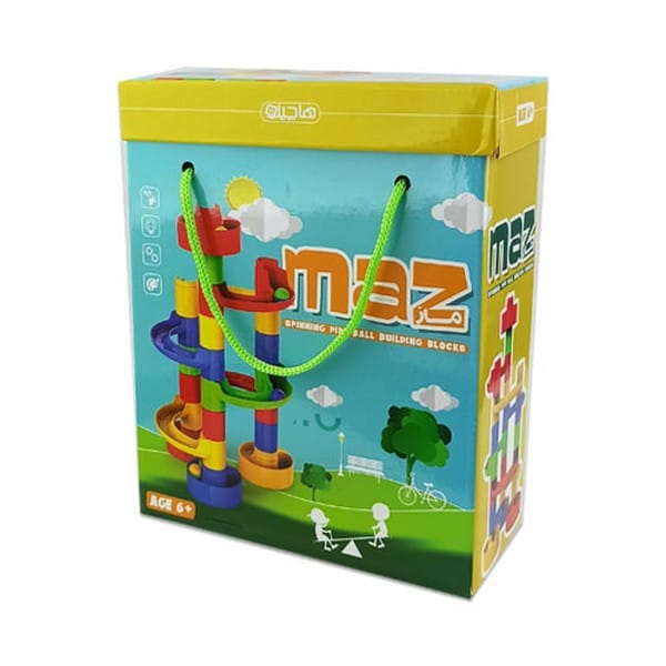 بازی فکری ماز جعبه ای مجتمع آسیاب - کتاب‌فروشی کوچه کتاب