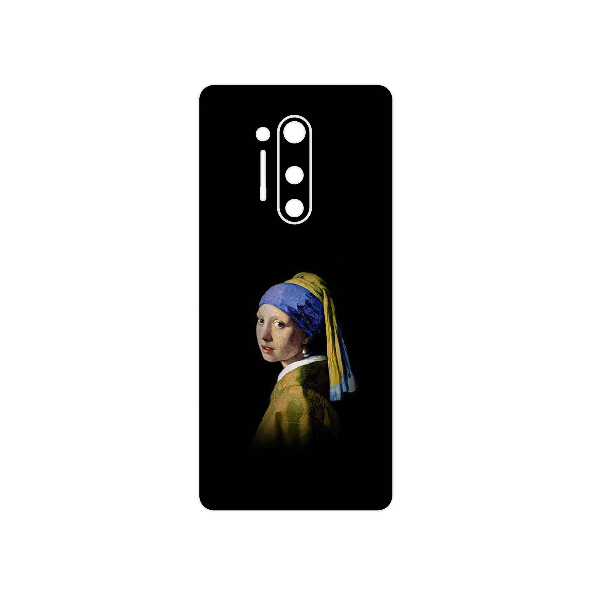 برچسب پوششی ماهوت مدل Girl with a Pearl Earring of Vermeer مناسب برای گوشی موبایل وان پلاس 8 Pro