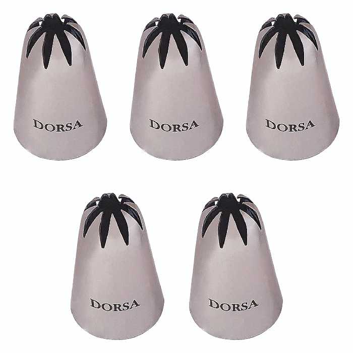 ماسوره شیرینی پزی درسا مدل DOR-101 مجموعه 5 عددی