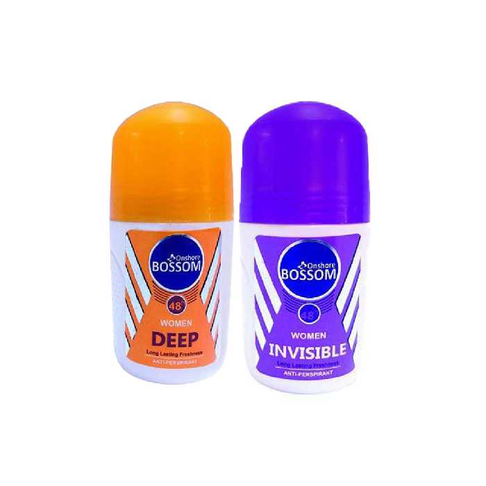 رول ضد تعریق زنانه انشور بوسوم مدل deep و INVISIBLE حجم 75 میلی لیتر