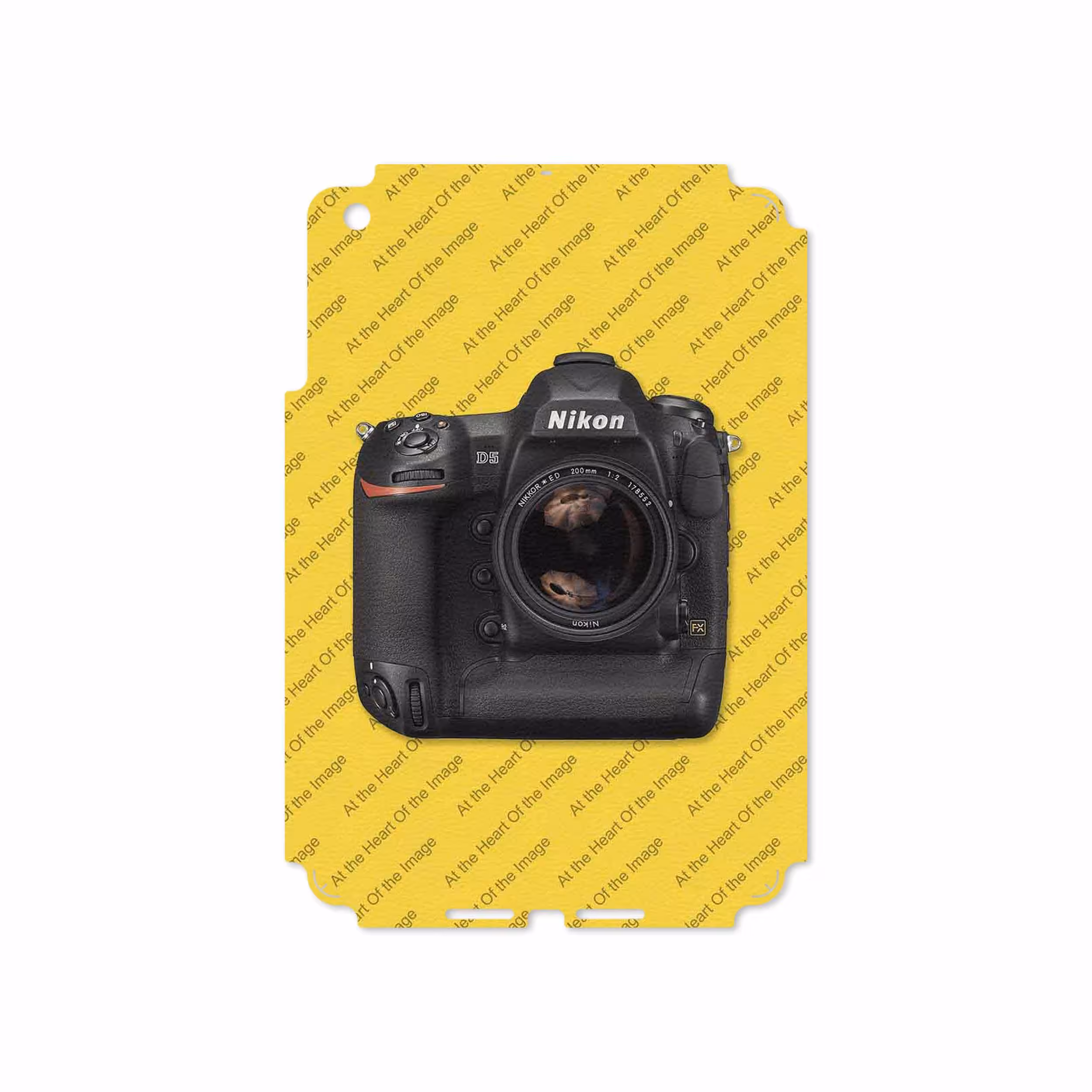 برچسب پوششی ماهوت مدل Nikon-Logo مناسب برای تبلت اپل iPad mini 2012 A1432