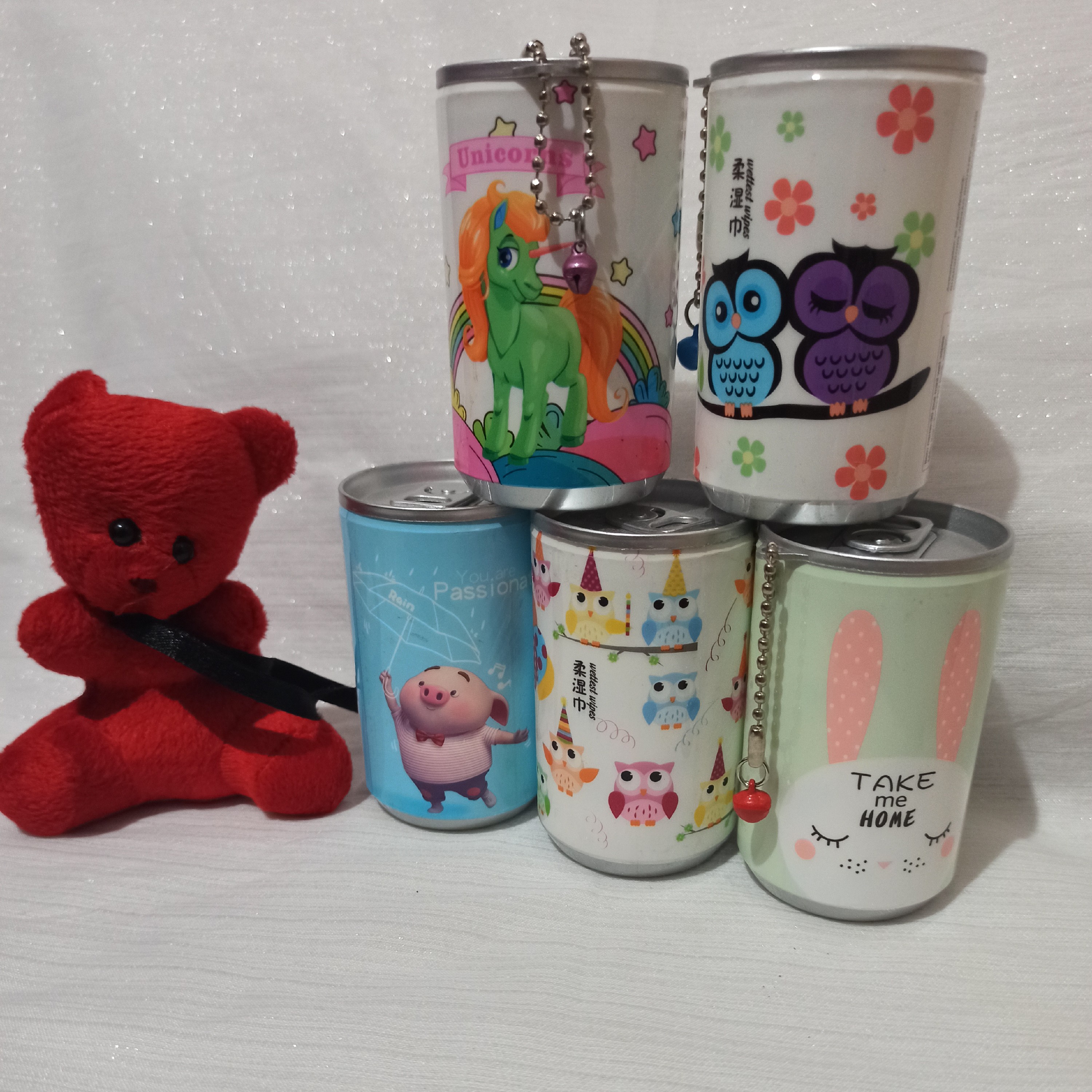 دستمال مرطوب قوطی فانتزی 