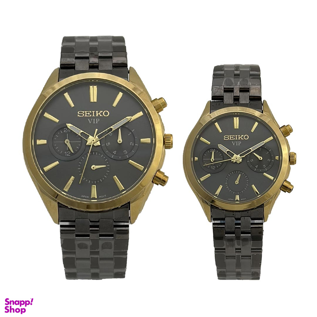 ست ساعت مچی زنانه و مردانه طرح سیکو مدل S369V03