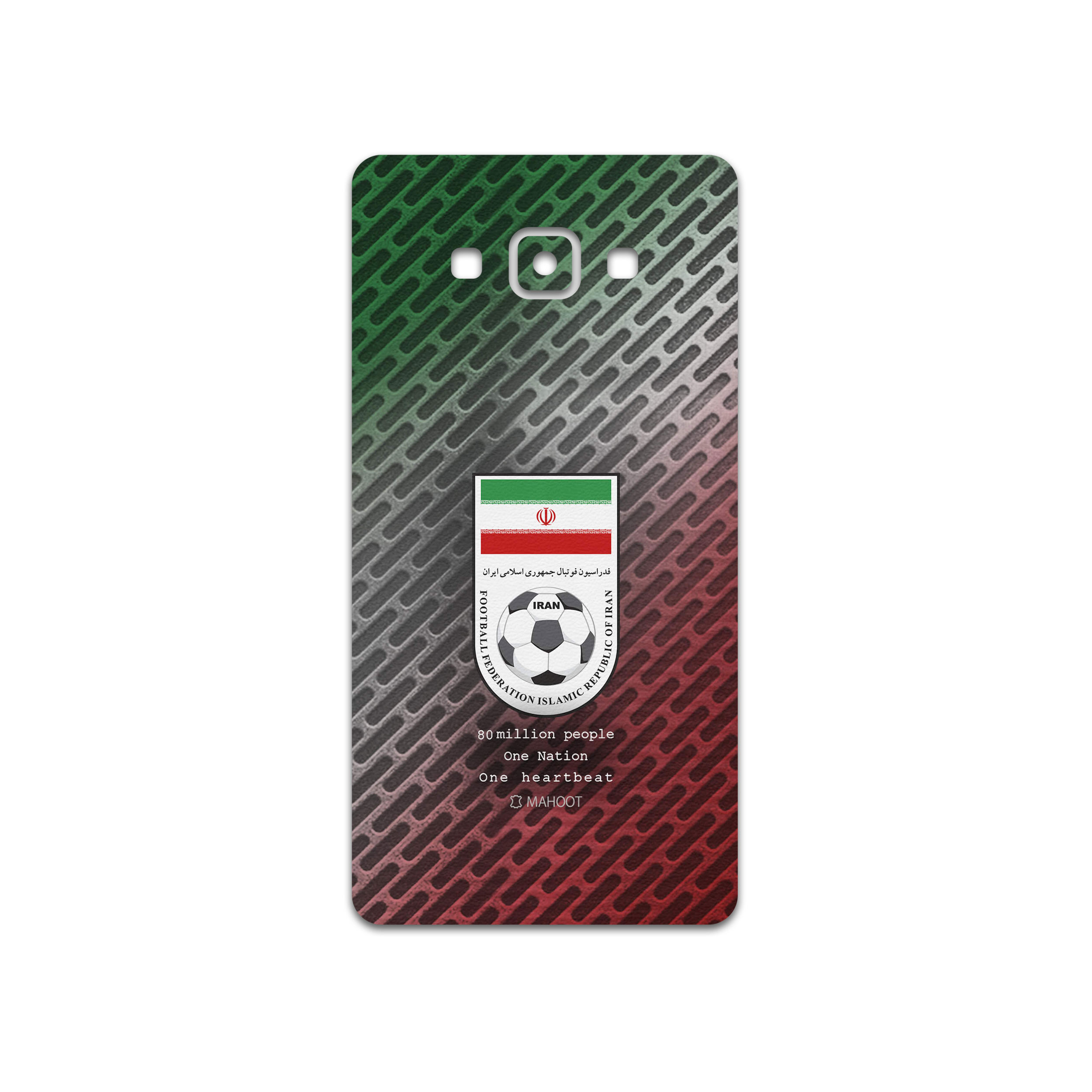برچسب پوششی ماهوت مدل Iran-National-Football-Team مناسب برای گوشی موبایل سامسونگ Galaxy A7 2015