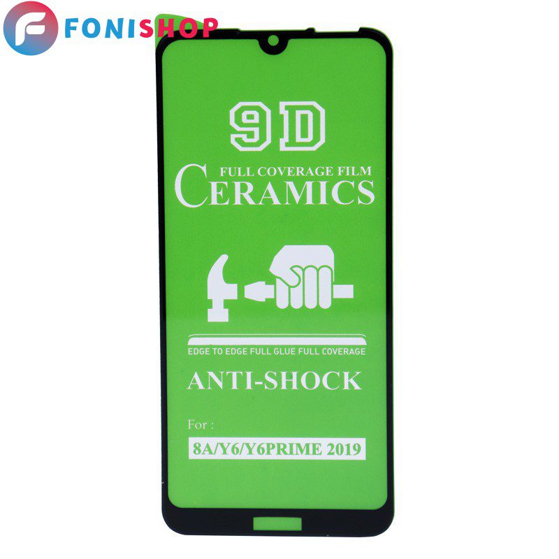 گلس محافظ صفحه نمایش سرامیکی هواوی Y6 Prime 2019