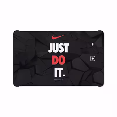 برچسب پوششی ماهوت مدل NIKE-Logo مناسب برای تبلت سامسونگ Galaxy Tab E 9.6 2015 T560