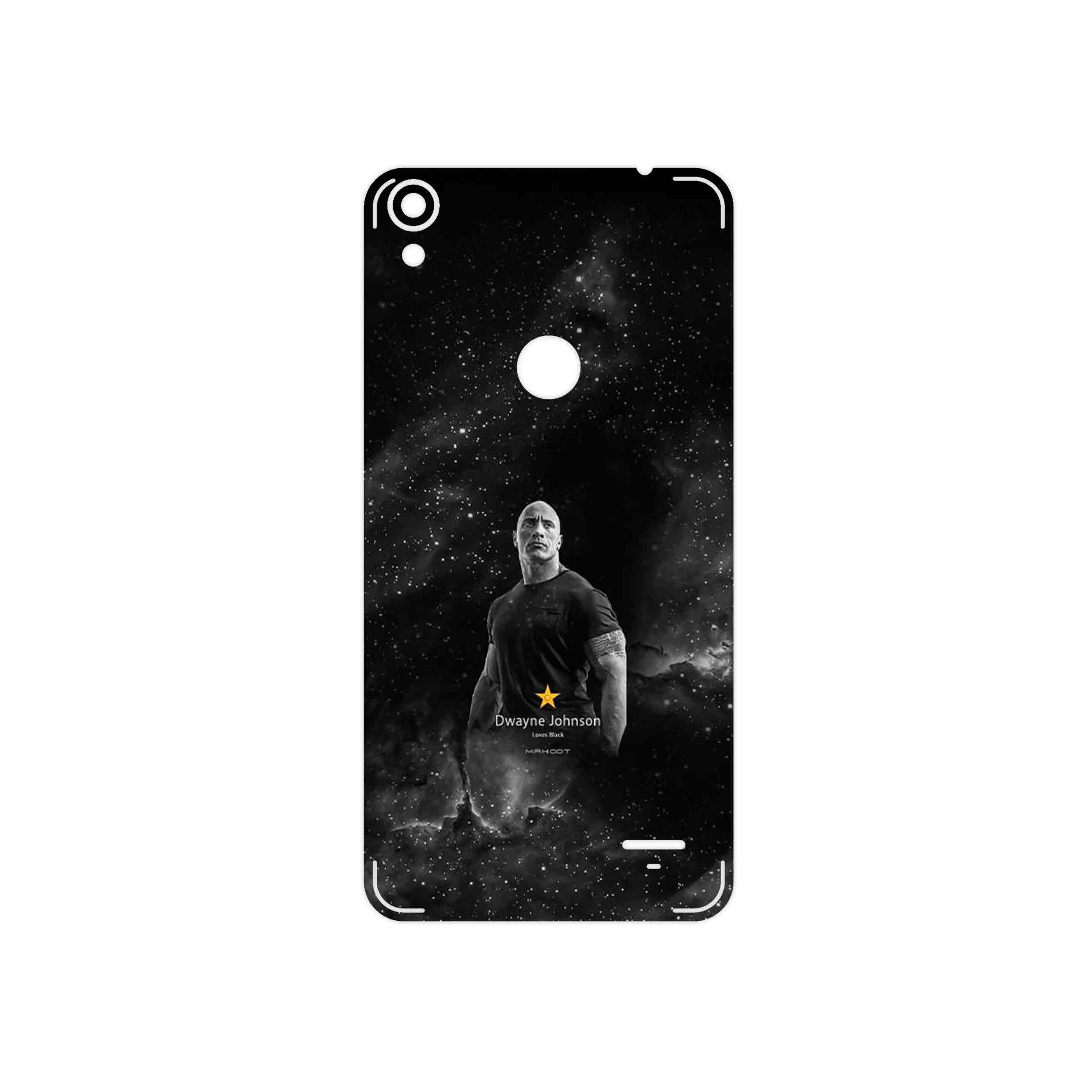 برچسب پوششی ماهوت مدل Dwayne Johnson مناسب برای گوشی موبایل تکنو WX4 Pro