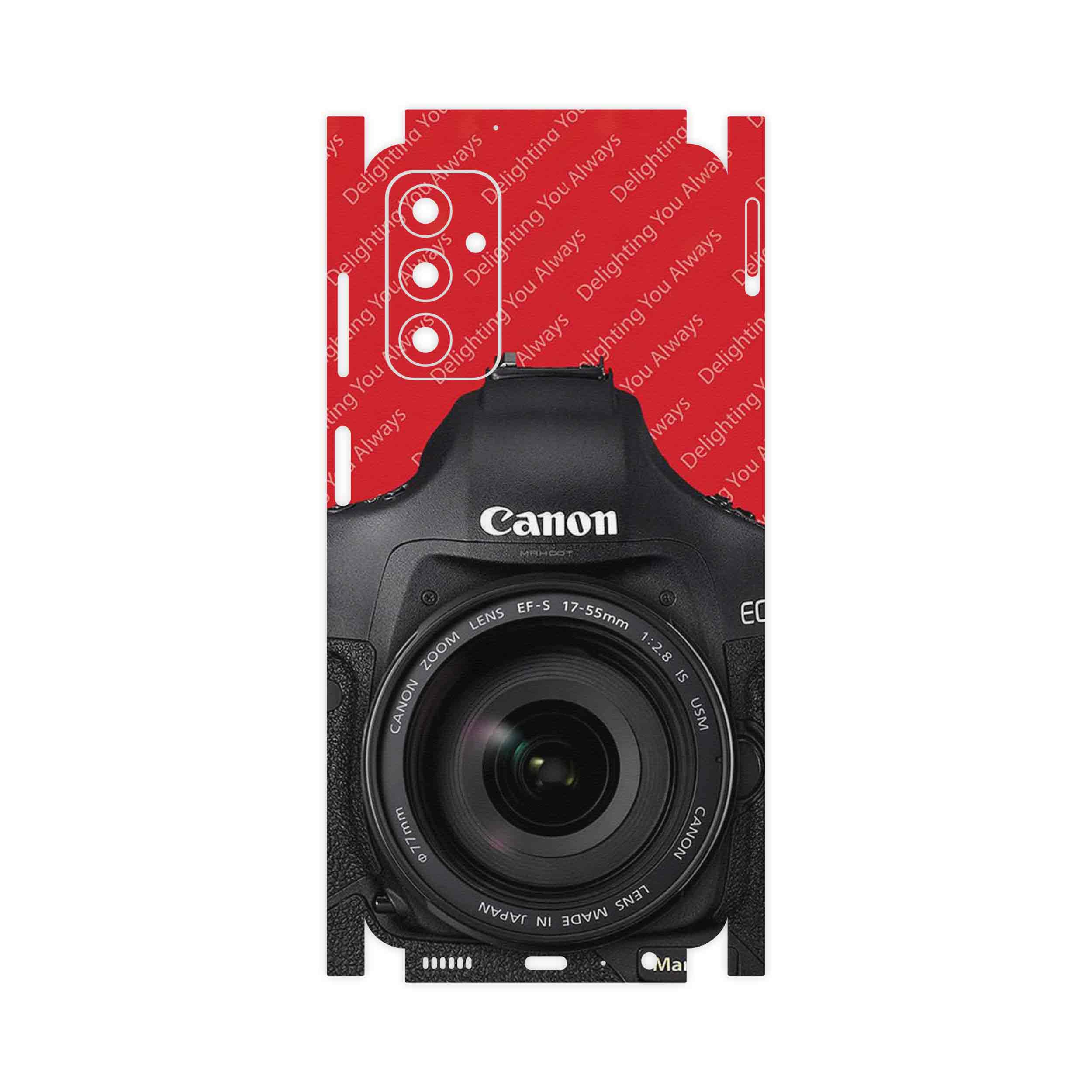 برچسب پوششی ماهوت مدل Canon_Logo-FullSkin مناسب برای گوشی موبایل سامسونگ Galaxy F13