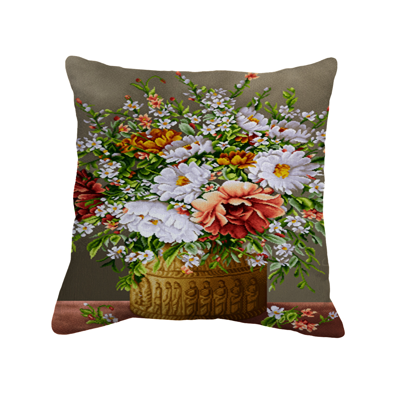 کاور کوسن طرح گل کد 2431