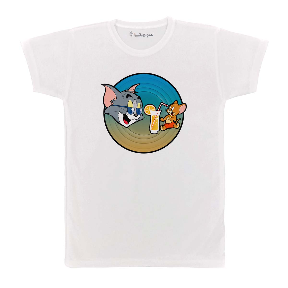 تی شرت بچگانه پرمانه طرح tom and jerry کد pmt.2938