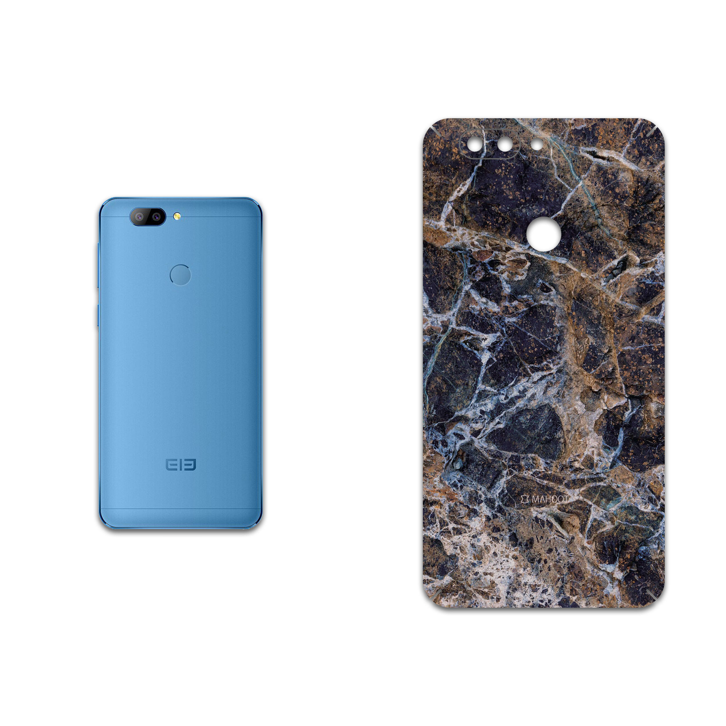 برچسب پوششی ماهوت مدل Earth-White-Marble مناسب برای گوشی موبایل الفون P8 Mini