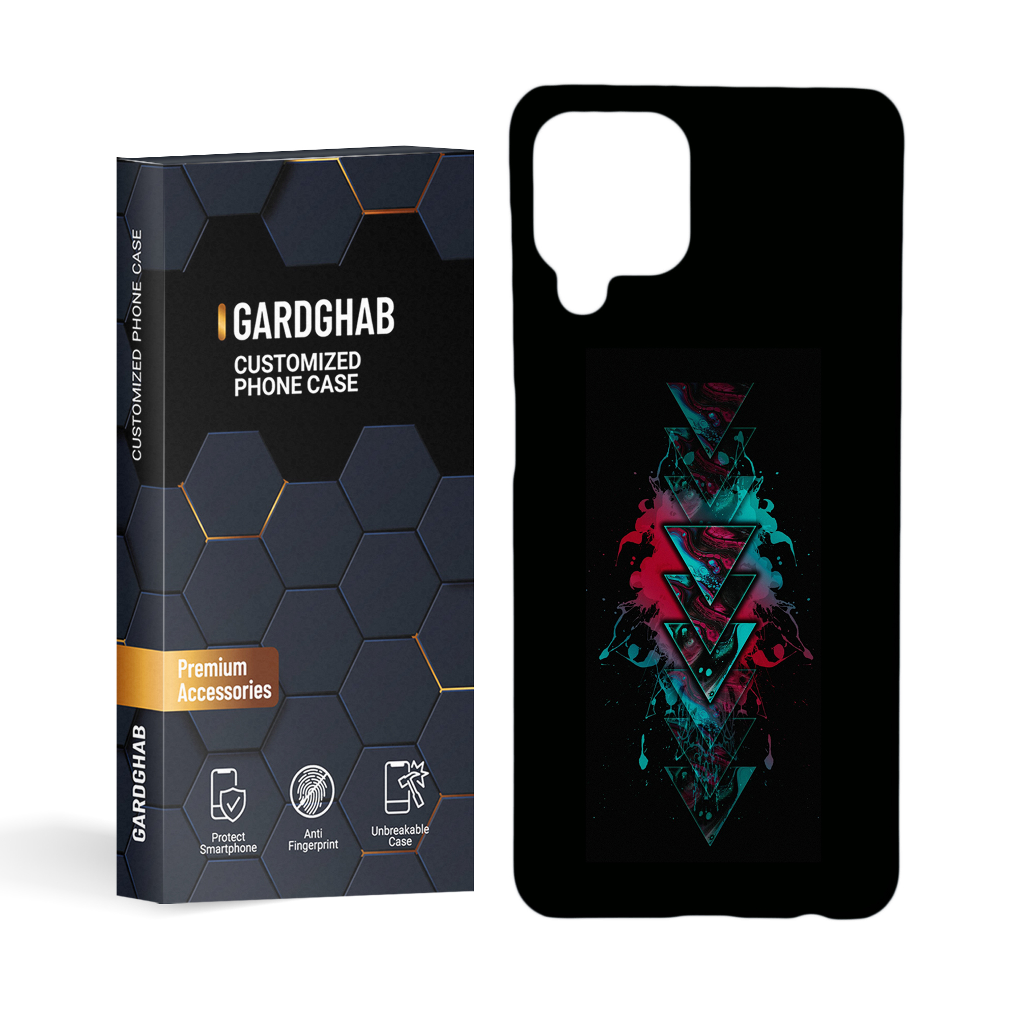   کاور گارد قاب مدل پسرانه مناسب برای گوشی موبایل سامسونگ galaxy a22 4g