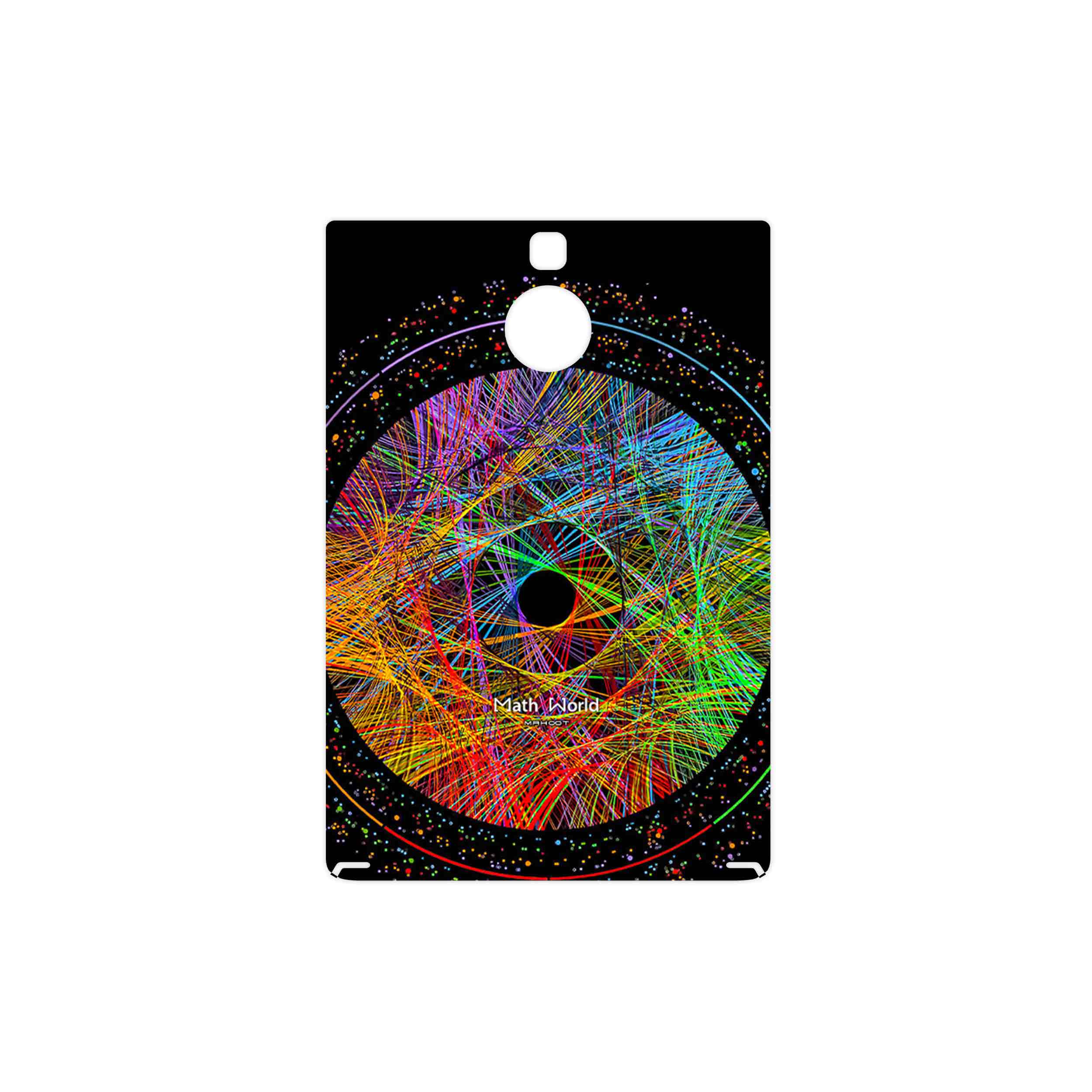 برچسب پوششی ماهوت مدل Mathematical Geometric Shape 2 مناسب برای گوشی موبایل بلک بری Passport Silver Edition